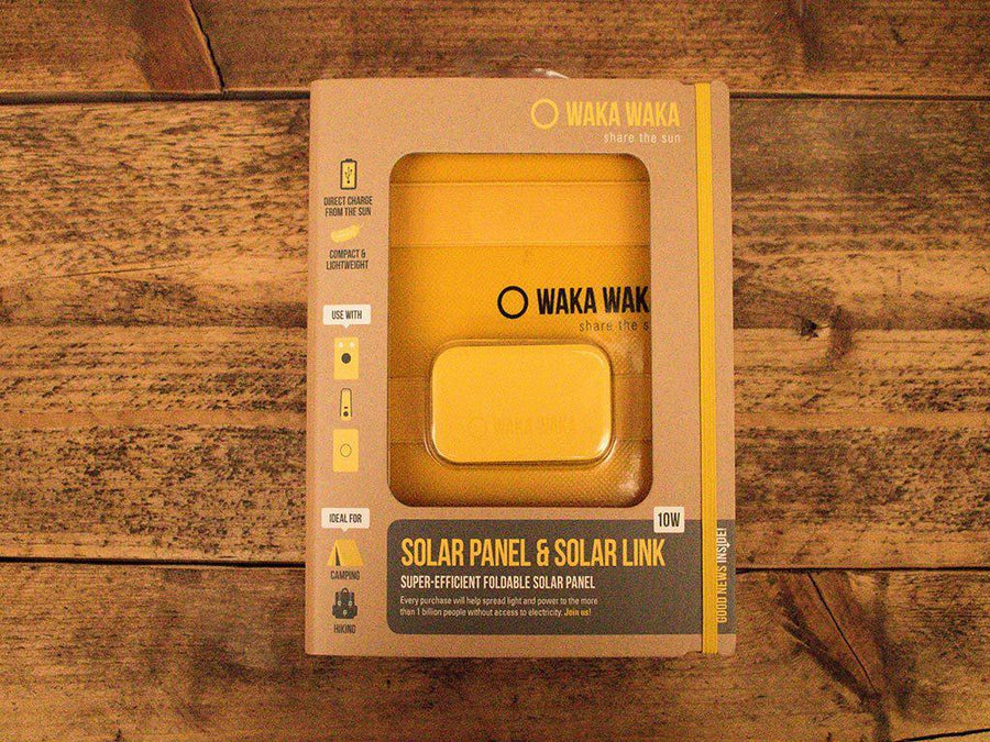 Waka Waka Solar Panel in verpakking