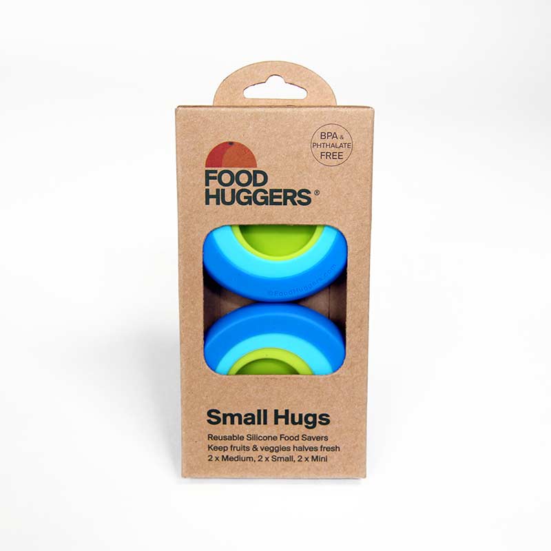 6 Small Food Huggers in karton verpakking