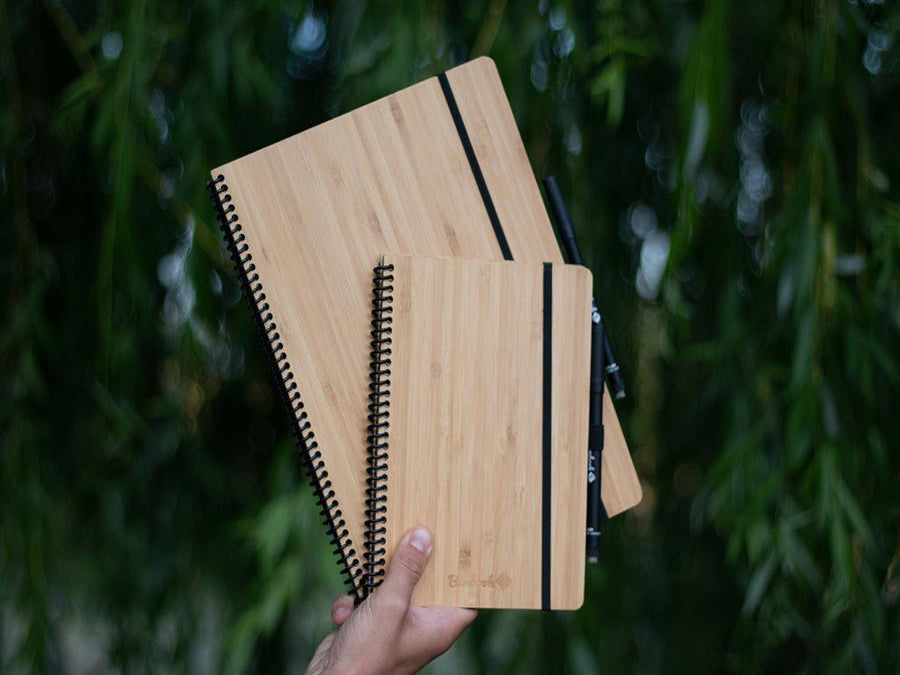 A4 A5 bamboe cover notitieboek